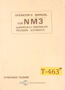 Tsugami-Tsugami NM3, Lathe Operations and Programming Manual 1985-NM3-01